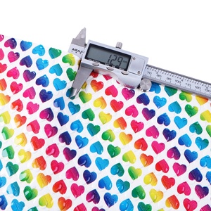 Bump Texture Love Heart Synthetic Leather Fabric <strong>Canvas</strong> <strong>Sheet</strong> 70434 - Product Image 6