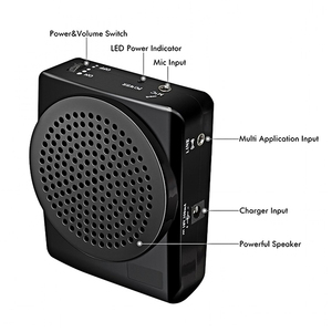 Micrófono Lavalier Mini Portátil Negro con Batería de Litio Inalámbrico ABS para Honor Magic 6 Pro, Micrófono de Comunicación - Product Image 6