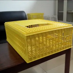 Transporte de utilitário gaiolas de pássaros para galinhas vivas/transporte em plástico