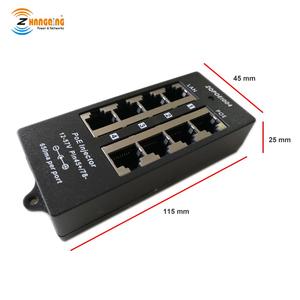4 Cảng Power Over Ethernet <span class=keywords><strong>Injector</strong></span> 100 Mbps passive <span class=keywords><strong>PoE</strong></span> <span class=keywords><strong>injector</strong></span> sử dụng với bất kỳ chuyển đổi công suất lên tới 4 IP camera/CCTV Webcam - Product Image 5