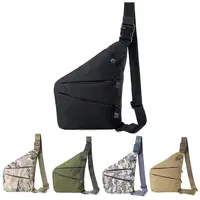 Военная курьерская Спортивная повседневная нагрудная сумка с защитой от кражи для путешествий туризма