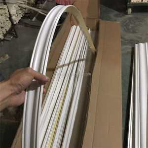 Green Material Decorative European Plastic Ceiling Cornice PU <strong>Flexible</strong> <strong>Moulding</strong> - Product Image 1