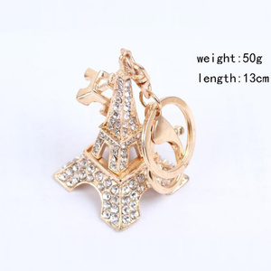<span class=keywords><strong>LLavero</strong></span> de metal personalizado, 3d <span class=keywords><strong>Torre</strong></span> <span class=keywords><strong>Eiffel</strong></span>, recuerdo de Francia - Product Image 2