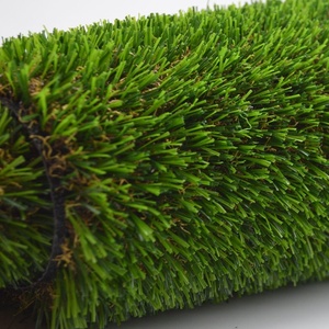 25mm 30mm herbe murale décoration herbe verte artificielle fausse herbe pour jardin extérieur arrière-cour