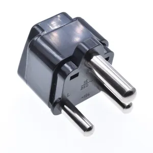 Uk Plug Adapter Wholesale Universal To Type-M Converter European US AU UK To South Africa Plug Adapter Round 3 Pins For TravelSri Lanka Nepal