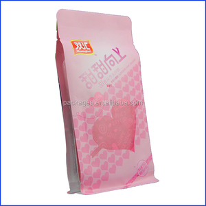 Color impreso plástico jamón salchicha bolsas de embalaje <span class=keywords><strong>con</strong></span> fondo cuadrado - Product Image 1
