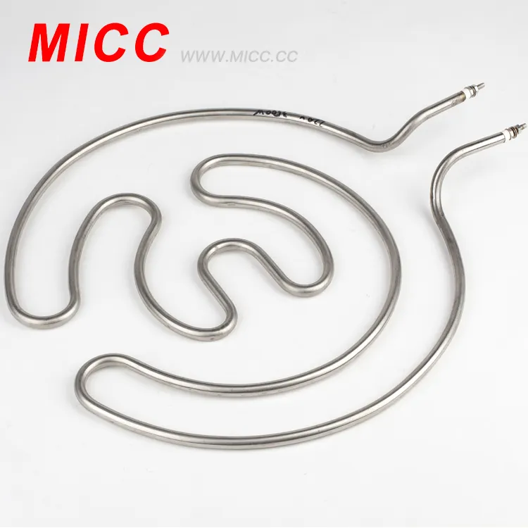 MICC poder grande círculo de aço inoxidável forno de aquecimento aquecedor tubular