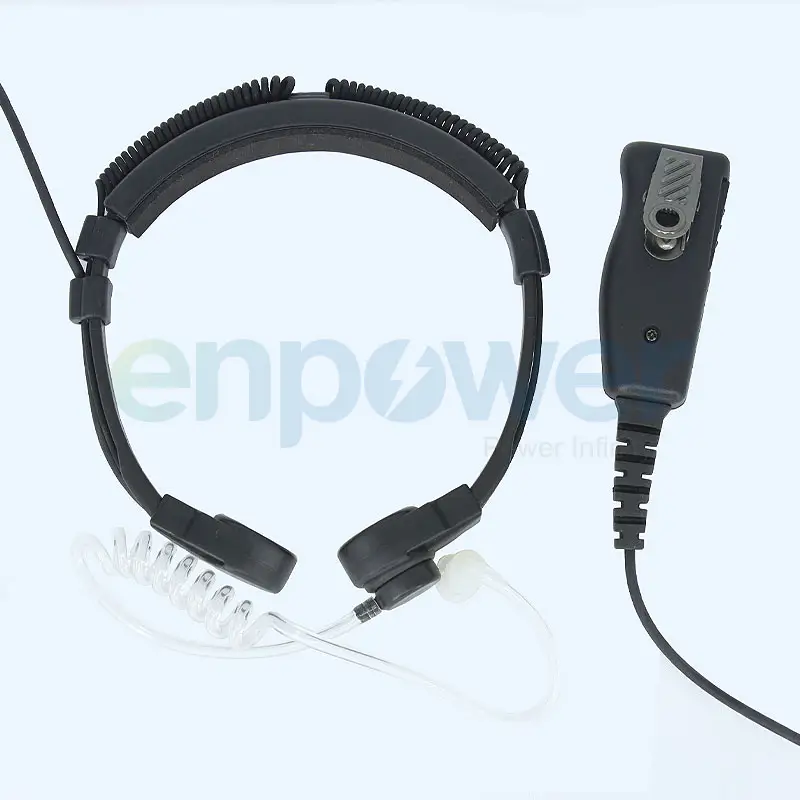 Two-way communication function Headphone headset for walkie talkie