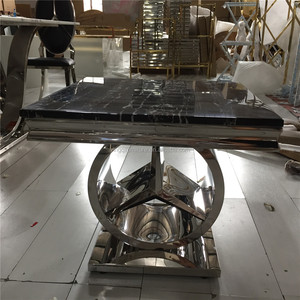 Boda de comedor de acero inoxidable de la novia <span class=keywords><strong>y</strong></span> el novio <span class=keywords><strong>mesas</strong></span> - Product Image 6