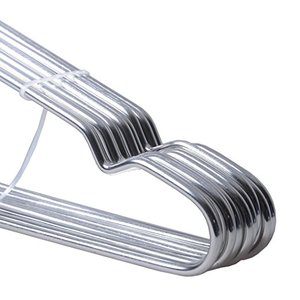 16.5 Inch Inspiring Stainless Steel Metal <strong>Wire</strong> Hangers 4mm Thickness Strong Clothes Organizer <strong>Rack</strong> &amp; Rails - Product Image 6