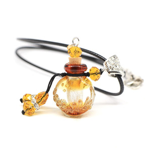 Bottiglia di <span class=keywords><strong>vetro</strong></span> di <span class=keywords><strong>Murano</strong></span> ciondolo essenziale collana diffusore - Product Image 6