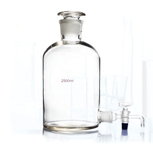 Лабораторная колба для фильтрации боросиликатного стекла с трубкой 10 л - Product Image 5