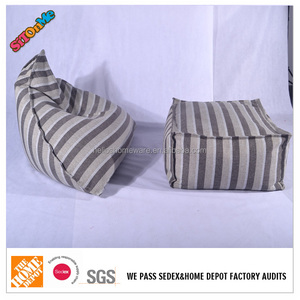 Carré rayé canapé pouf extérieur veulent <span class=keywords><strong>acheter</strong></span> des choses de la chine - Product Image 2