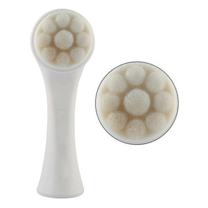 Private Label palmare Silicone pennello viso Logo personalizzato massaggio viso e detergente per la cura della bellezza - Product Image 3