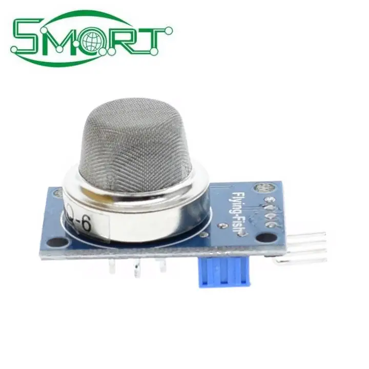 MQ-6 MQ6 Sensor Gas LPG Modul Sensor Gas Cair Isma-butana Butana Sensor Pendeteksi Gas Mudah Terbakar