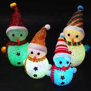 مصباح طاقة البطارية عيد الميلاد ثلج لعيد الميلاد الديكور - Product Image 1