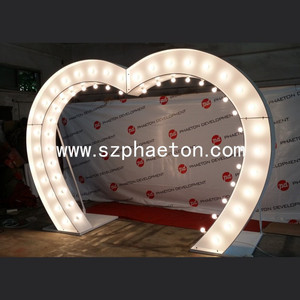 Letrero Decorativo LED Iluminado en Forma de Corazón para Arco de Boda o Fiesta - Product Image 5