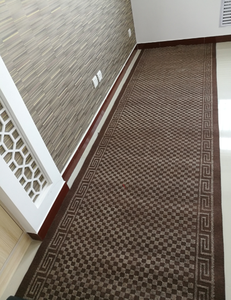 Antideslizante CLOVER jacquard Pvc alfombra puerta de entrada estera - Product Image 6