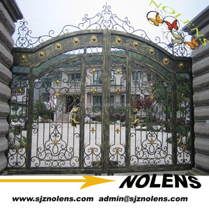 <strong>Garden</strong> Different Steel Gate Designs/outdoor <strong>Fence</strong> <strong>Temporary</strong> <strong>Fence</strong>/used Wrought Iron Gate - Product Image 3