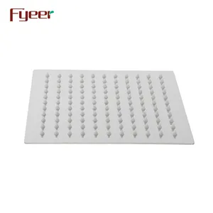 Fyeer Bagno <span class=keywords><strong>Doccia</strong></span> Accessorio Ultra Sottile Quadrato Railnfall In Acciaio <span class=keywords><strong>Inox</strong></span> Soffione <span class=keywords><strong>doccia</strong></span> - Product Image 1