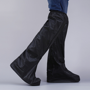 Couvre-chaussures en pvc antidérapant, 1 paire, couvre-chaussures de pluie étanches et réutilisables, protège-chaussures - Product Image 2
