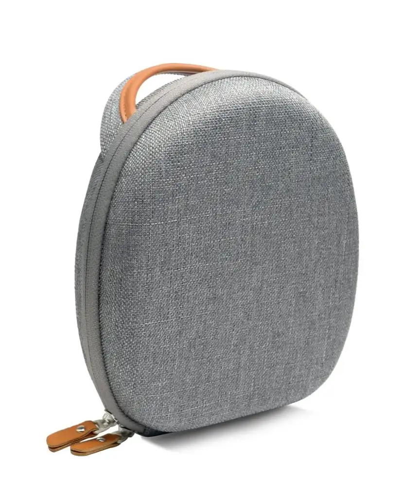 Waterproof custom logo hard travel ziplock bag eva headphone/earphone case