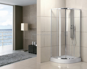 Profilés en aluminium pour parois <span class=keywords><strong>de</strong></span> <span class=keywords><strong>douche</strong></span> en verre <span class=keywords><strong>de</strong></span> transport <span class=keywords><strong>de</strong></span> 6 mm - Product Image 1