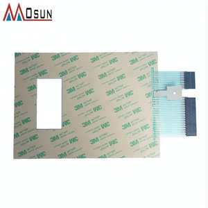 Tùy Chỉnh LED Nhúng Kim Loại Dome <span class=keywords><strong>Embossed</strong></span> Phím Phẳng Flex Màng Bàn Phím Chuyển Đổi - Product Image 2