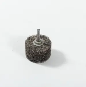 FMT Deburring Polishing Cleaning Industrial Wheel Brush with Thread