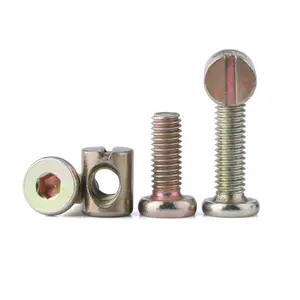 Thép Tròn Đầu Hex Socket Barrel Nut Và Trang Trí Kết Nối Đồ Nội Thất Bolt