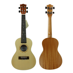 Ukulele de concert en épicéa laminé de 24 pouces, guitare de voyage pour débutants, fabrication chinoise, marque Aiersi, instrument à cordes, vente en gros d'ukuleles - Product Image 1