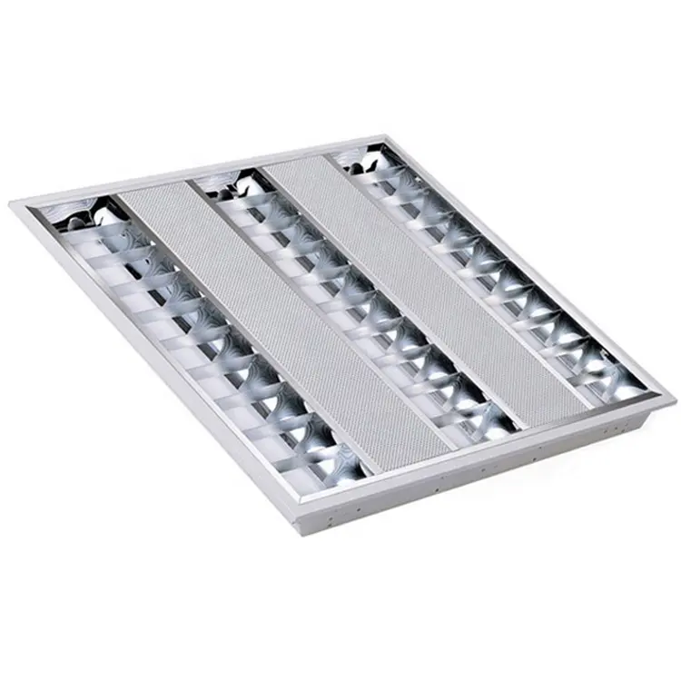 Parabol leuchtstofflampe T5, LED-Röhre T5 Gitter klappe, 600x600 Leuchte Büro