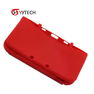 SYYTECH Durevole Molle Del Silicone Cassa Del Gel di Gomma Della Pelle Della Copertura di Shell per il nuovo 3DS LL nuovo 3DS XL