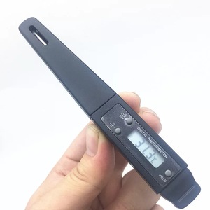 Nhà bếp nấu ăn kỹ thuật số cà phê nhiệt kế Nhiệt kế kỹ thuật số cầm tay loại bút Nhiệt kế thực phẩm Thịt BBQ - Product Image 2