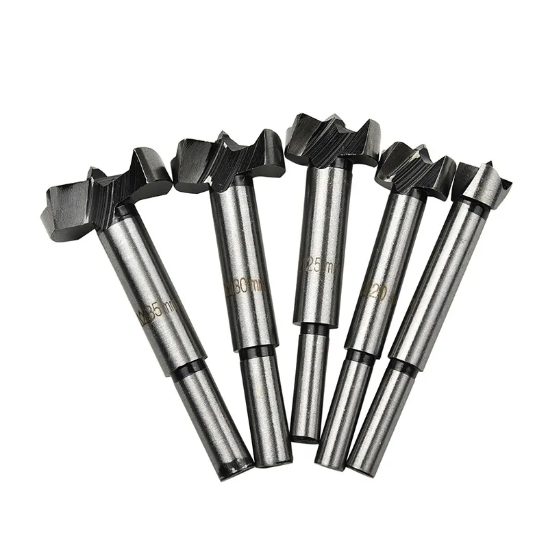 5pcs woodworking flat wing drill carpentry hole opener high speed steel puncher hard wood working bit