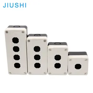 XAL-B01 02 03 04 lắp lỗ 22mm không thấm nước đẩy nút Hộp 1 2 3 4 lỗ hộp 1234 lỗ 22mm caixa 1234 furos 22mm - Product Image 1