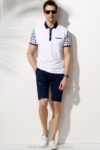 2016 El Último Diseño de China Al Por Mayor 100% Algodón Blanco de Los Hombres Polo <span class=keywords><strong>Camiseta</strong></span> Personalizada <span class=keywords><strong>Camiseta</strong></span> de Impresión - Product Image 6