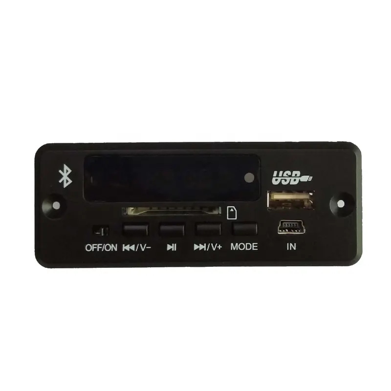 J & Q USB-Lautsprecher mit FM-Radio SD-Karte besten Preis Player Platine MP3 12V