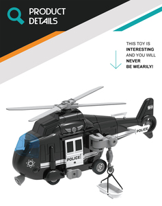 <span class=keywords><strong>Helicóptero</strong></span> <span class=keywords><strong>de</strong></span> Juguete Eléctrico <span class=keywords><strong>de</strong></span> Fricción para Niños, Mini <span class=keywords><strong>Helicóptero</strong></span> Volador con Luz y <span class=keywords><strong>Sonido</strong></span>, Escala 1:16 - Product Image 2
