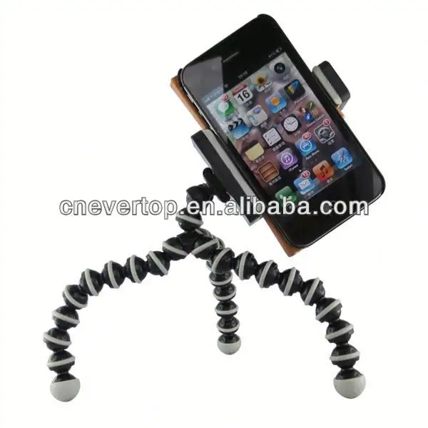 Buena calidad de agarre gorillapod trípode para el iphone, android