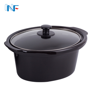 Asado receta Euro Pro <span class=keywords><strong>Crock</strong></span> <span class=keywords><strong>pot</strong></span> cerámica 6.5qt ronda de acero inoxidable <span class=keywords><strong>olla</strong></span> - Product Image 5