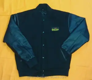 Chaqueta de béisbol con logotipo personalizado Varsity Letterman, ropa deportiva única personalizada para jugadores de béisbol y softbol - Product Image 1