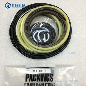 Peças de vedação hidráulica huilian, gh9 gh6 gh7 gh10 gh12 gh15 gh18, conjunto de selos npk