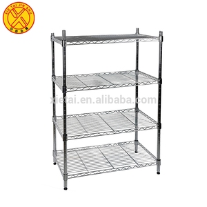 Estantería de almacenamiento de malla metálica de 4 niveles personalizada - Product Image 6