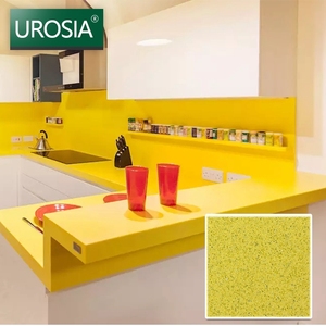 Vàng hạt thạch anh truy cập bề mặt rắn Nhân Tạo Vàng sao Thạch anh đá Nhà Bếp bàn - Product Image 3