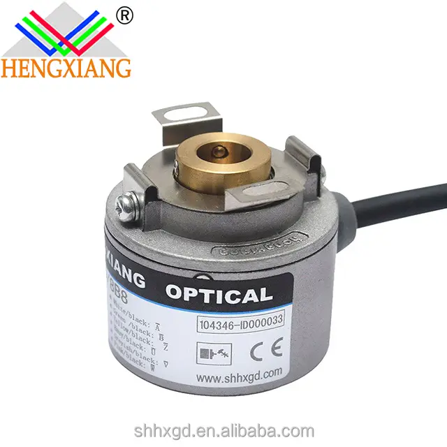 K35- Seri 35 Mm Phase Abzuvw 2500PPR Sensor Motor Encoder