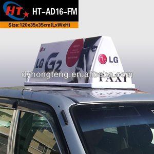 Techo de encargo del coche ligero del color LED Tejado publicitario superior - Product Image 6
