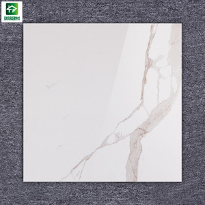 Brillante 80x80 60x60 alta pulido porcelana azulejos Calacatta mármol blanco dolomita baldosas para el hogar - Product Image 2