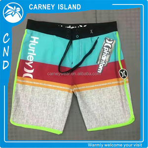 Livraison gratuite 4 Way Stretch Vente en gros Mens Boardshorts Mens Swim Trunks Logo personnalisé Swim Trunks Spandex Vente en gros - Product Image 2