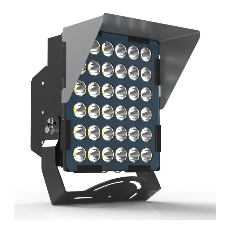 Outdoor High Power Industrial Stadium Lighting 0-10V Dimmable Case SMD Module 300W 400ワット500W LED Flood LightとStand